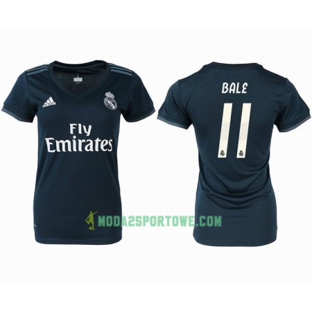 Koszulka Real Madryt BALE 11 Damska Wyjazdowe Stroje Piłkarskie 2018/19 Krótki Rękaw